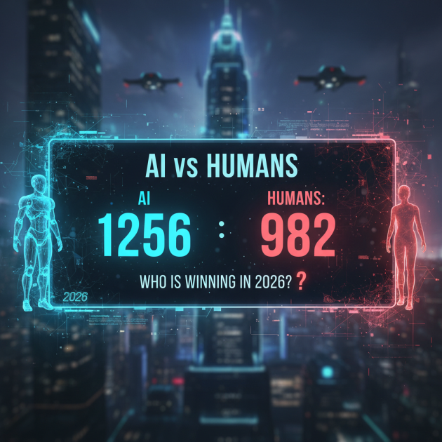 AI vs Humans: Who is Winning in 2026?