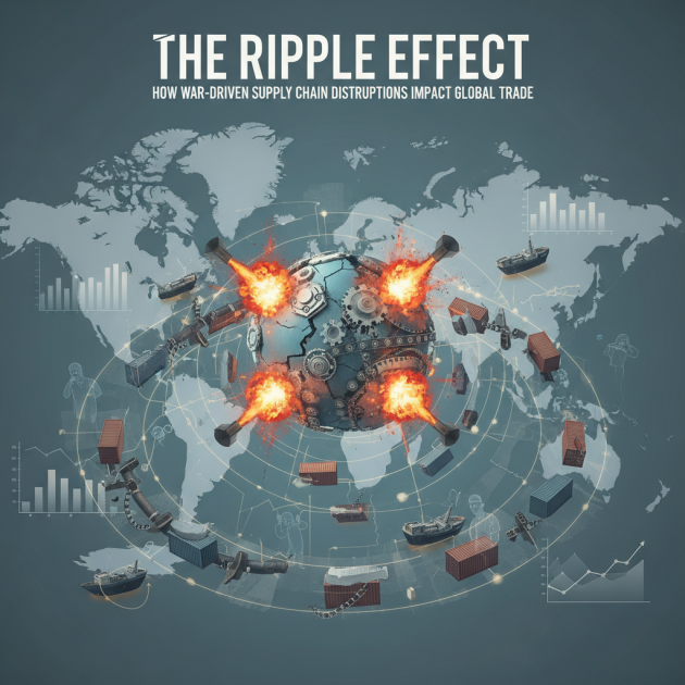 The Ripple Effect: How War-Driven Supply Chain Disruptions Impact Global Trade