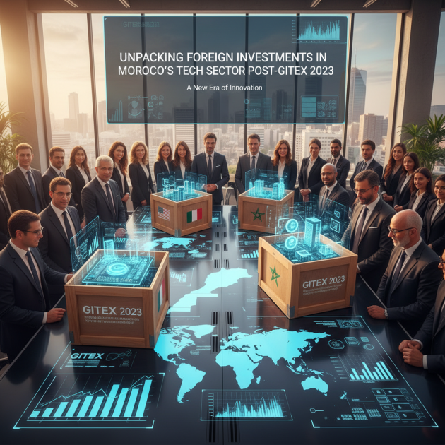Unpacking Foreign Investments in Morocco's Tech Sector Post-GITEX 2023