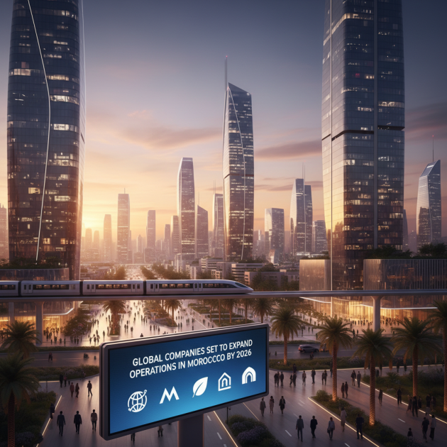 Global Companies Set to Expand Operations in Morocco by 2026