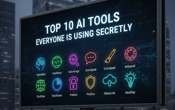 Top 10 AI Tools Everyone is Using Secretly