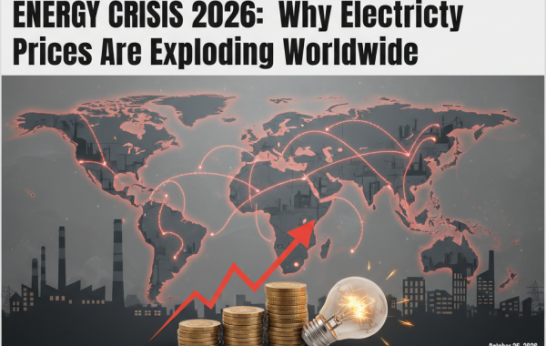 Energy Crisis 2026: Why Electricity Prices Are Exploding Worldwide