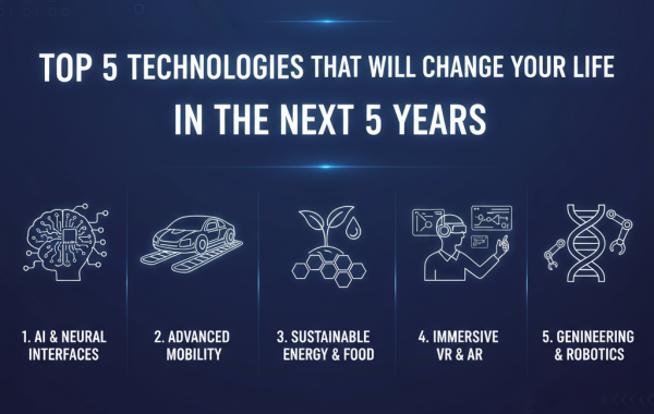 Top 5 Technologies That Will Change Your Life in the Next 5 Years
