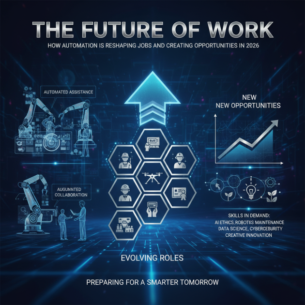 The Future of Work: How Automation is Reshaping Jobs and Creating Opportunities in 2026