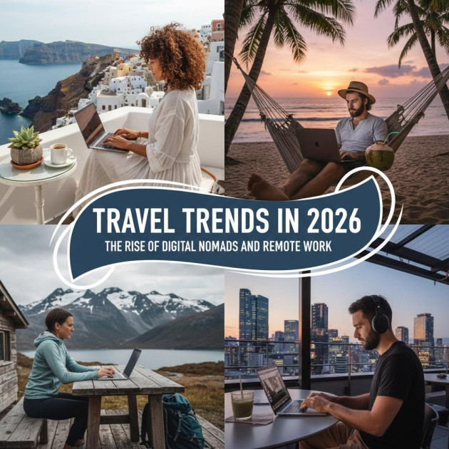 Travel Trends in 2026: The Rise of Digital Nomads and Remote Work