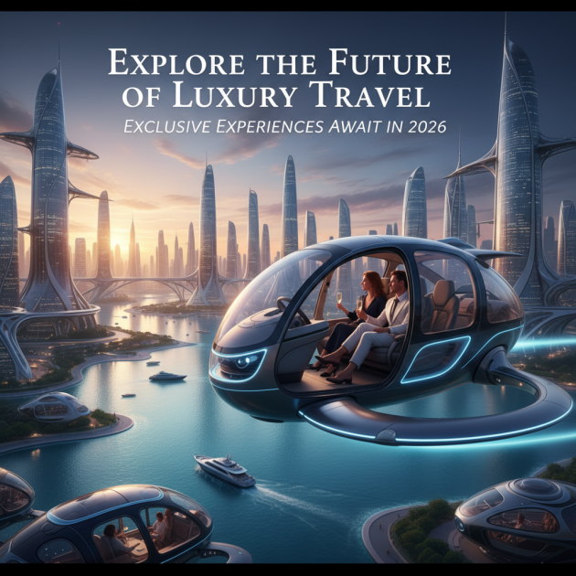 Explore the Future of Luxury Travel: Exclusive Experiences Await in 2026