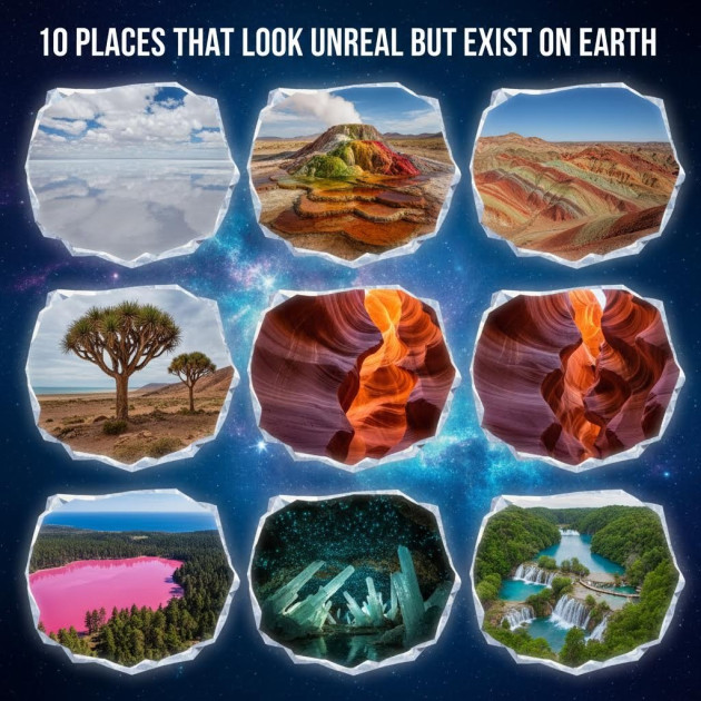 10 Places That Look Unreal But Exist on Earth