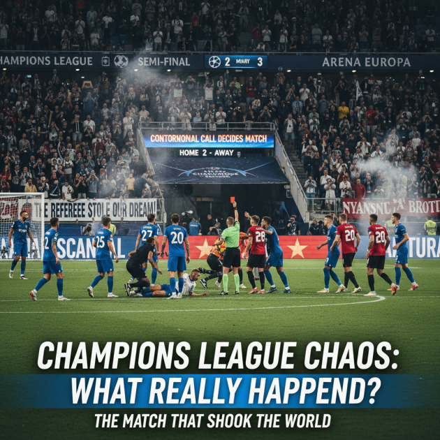 This Champions League Match Shocked the World: What Really Happened?