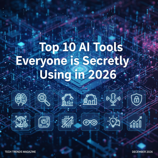 Top 10 AI Tools Everyone is Secretly Using in 2026