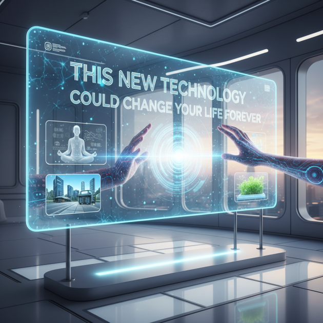 This New Technology Could Change Your Life Forever