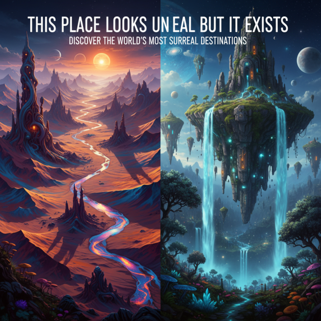 This Place Looks Unreal But It Exists: Discover the World's Most Surreal Destinations