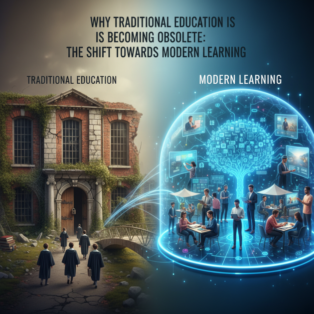 Why Traditional Education is Becoming Obsolete: The Shift Towards Modern Learning