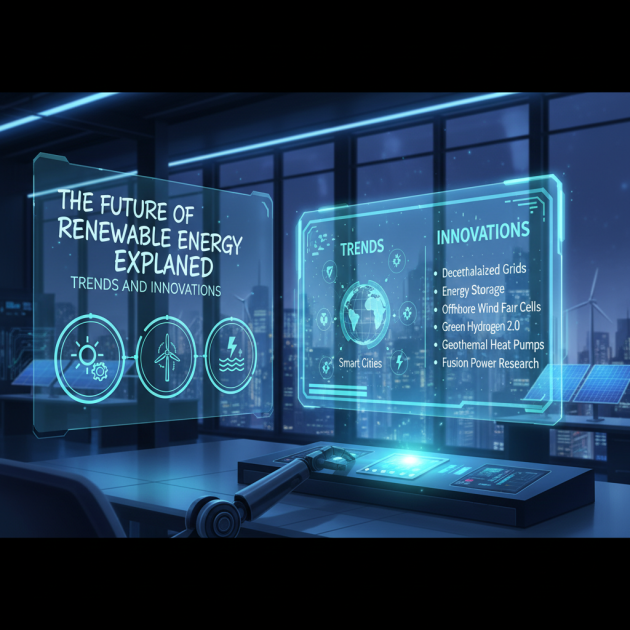 The Future of Renewable Energy Explained: Trends and Innovations