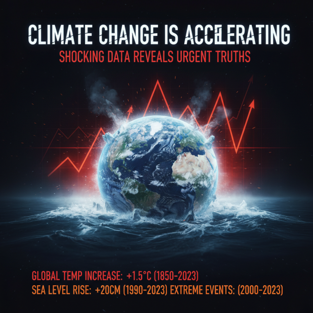 Climate Change is Accelerating: Shocking Data Reveals Urgent Truths