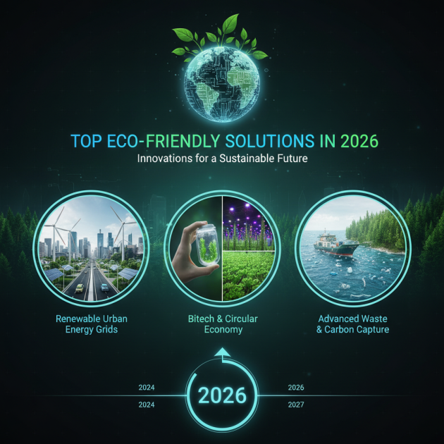 Top Eco-Friendly Solutions in 2026: Innovations for a Sustainable Future
