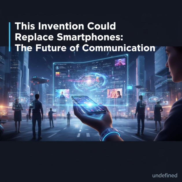 This Invention Could Replace Smartphones: The Future of Communication