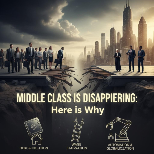 Middle Class is Disappearing: Here is Why