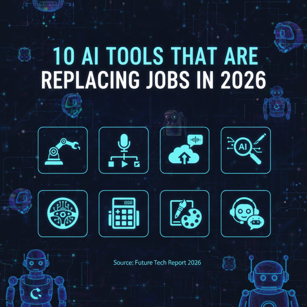 10 AI Tools That Are Replacing Jobs in 2026