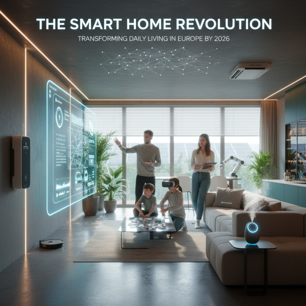 The Smart Home Revolution: Transforming Daily Living in Europe by 2026