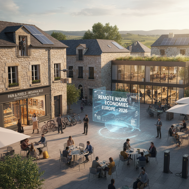 The Rise of Remote Work Economies in Europe: Transforming Local Businesses and Urban Landscapes in 2026
