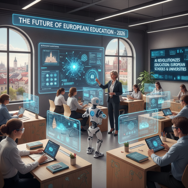 How AI is Revolutionizing Education in European Schools and Universities in 2026